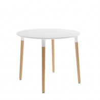 Mesa Redonda Comedor Fija Caribe 90 cm Mobelcenter