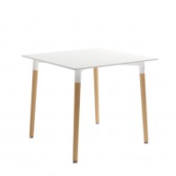 Mesa Cuadrada Comedor Fija Caribe 80 cm Mobelcenter