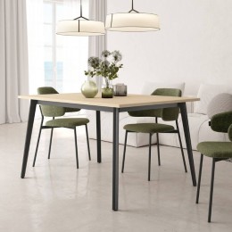 Mesa Comedor Fija Kamba Madera 180 cm Mobelcenter