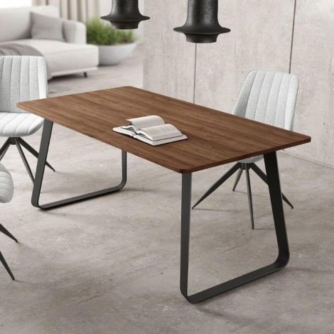 Mesa Comedor Fija Como Madera 160 cm Mobelcenter