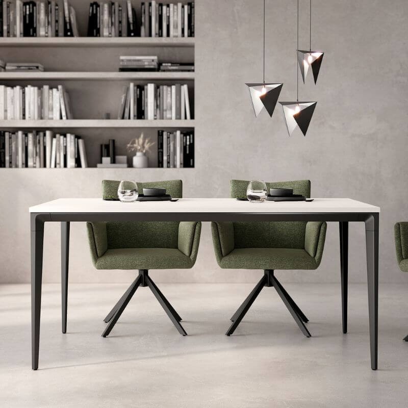 Mesa Comedor Fija Ness Madera 160 cm Mobelcenter