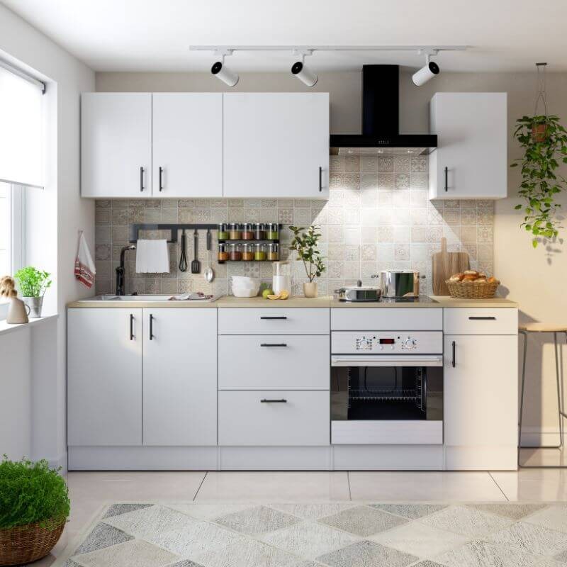 Conjunto Muebles Cocina 240 cm Alva Mobelcenter