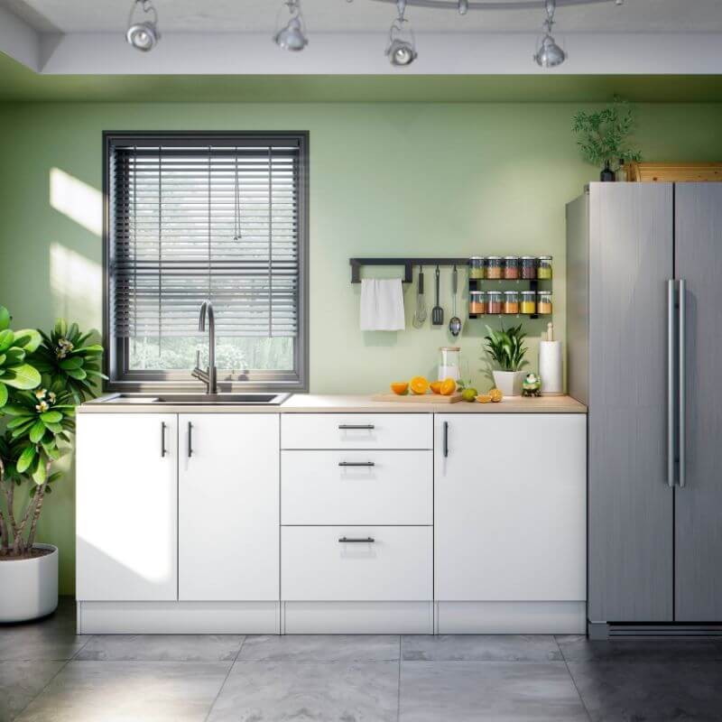 Conjunto Muebles Cocina 200 cm Lume Mobelcenter
