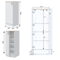 Conjunto Muebles Cocina 220 cm Kaia Mobelcenter