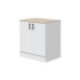 Mueble Cocina para Fregadero 2 Puerta 80 cm Mobelcenter