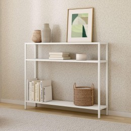 Estantería recibidor Titania 110 cm Acabado Crema - Mobelcenter