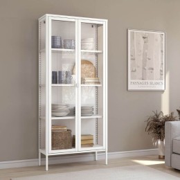 Mueble Vitrina Metálica Titania 80 cm Mobelcenter