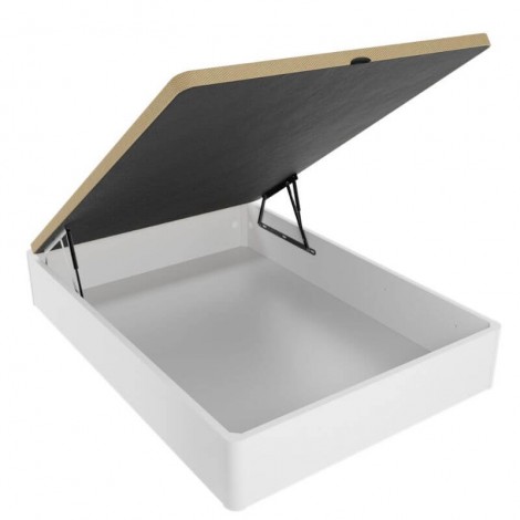 Canapé Alta Capacidad con Uñero 135x190 Blanco Mobelcenter