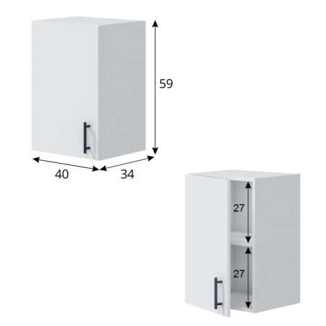 Conjunto Muebles Cocina 400 cm Luna Mobelcenter