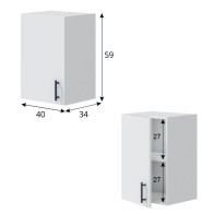 Conjunto Muebles Cocina 400 cm Luna Mobelcenter