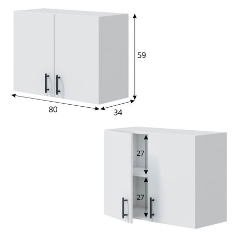 Conjunto Muebles Cocina 400 cm Luna Mobelcenter