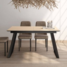 Mesa Comedor Extensible Timor Madera 160 cm - Mobelcenter
