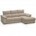Sofá Chaiselongue 3 Plazas Cairo Steel 285 cm Mobelcenter