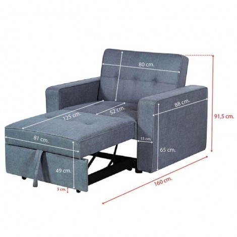 Sofá Cama Izan 1 Plaza Mobelcenter