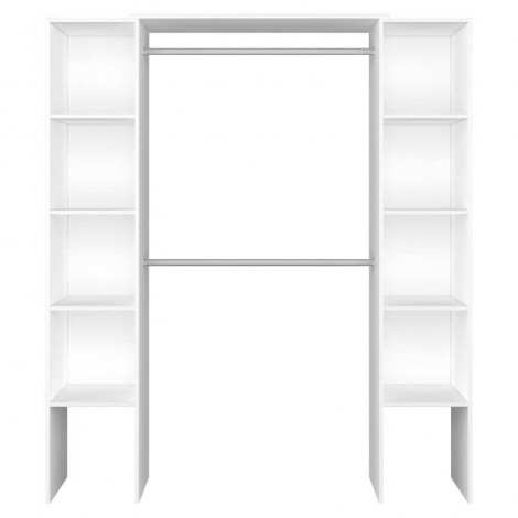 Armario Vestidor EcoPlus Doble Blanco Mobelcenter