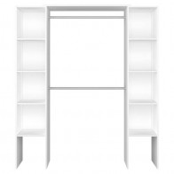 Armario Vestidor EcoPlus Doble Blanco Mobelcenter