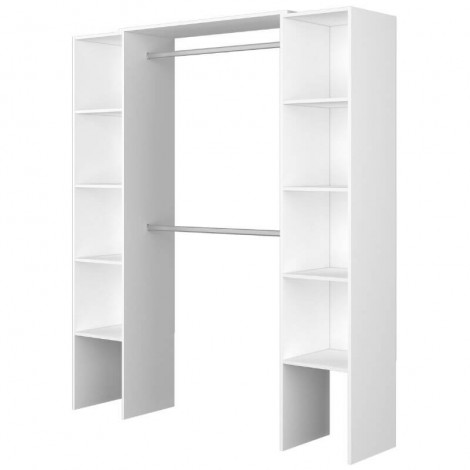 Armario Vestidor EcoPlus Doble Blanco Mobelcenter