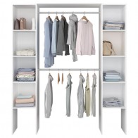 Armario Vestidor EcoPlus Doble Blanco Mobelcenter