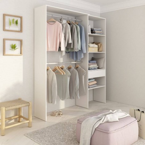 Armario Vestidor EcoPlus Blanco Reversible Mobelcenter