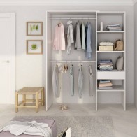 Armario Vestidor EcoPlus Blanco Reversible Mobelcenter