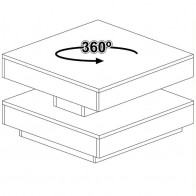 Mesa de Centro Giratoria 360º Soho Mobelcenter