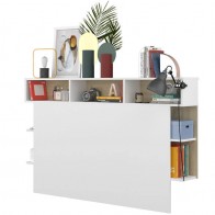 Cabezal Horizon Blanco y Roble Natural Mobelcenter