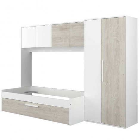 Cama Puente Nido Con Armario Artik Mobelcenter