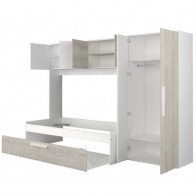 Cama Puente Nido Con Armario Artik Mobelcenter