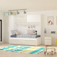 Cama Puente Nido Con Armario Artik Mobelcenter