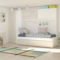 Cama Puente Nido Con Armario Artik Mobelcenter