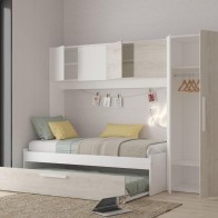 Cama Puente Nido Con Armario Artik Mobelcenter