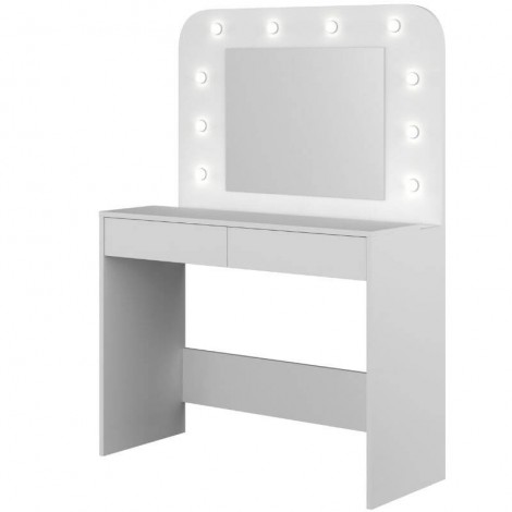Tocador Hollywood con Espejo y Leds Mobelcenter