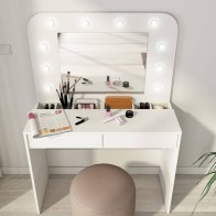 Tocador Hollywood con Espejo y Leds Mobelcenter