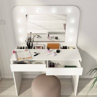 Tocador Hollywood con Espejo y Leds Mobelcenter