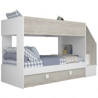 Litera Con Cama Nido Easy Blanco y Cascina Mobelcenter
