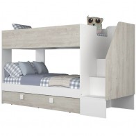 Litera Con Cama Nido Easy Blanco y Cascina Mobelcenter