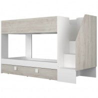 Litera Con Cama Nido Easy Blanco y Cascina Mobelcenter