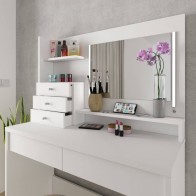 Tocador Wish con Espejo y Leds Mobelcenter