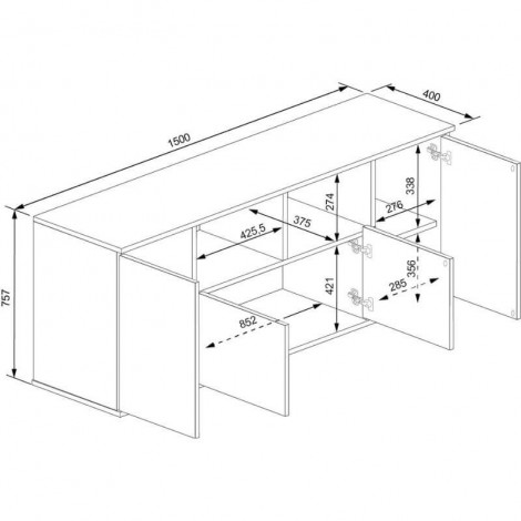 Mueble Aparador Cosmit Mobelcenter
