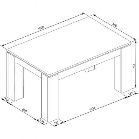 Mesa de Comedor Fija Cosmit Mobelcenter