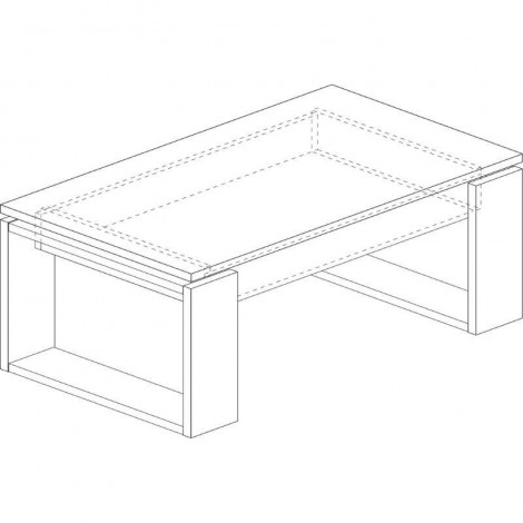 Mesa de Centro Elevable Cosmit Mobelcenter