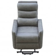 Sillón Relax Power Lift Cancún Cemento Mobelcenter