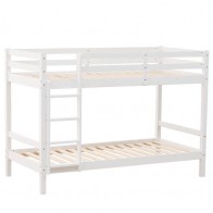 Litera de Madera de Pino Olivia Blanca Mobelcenter