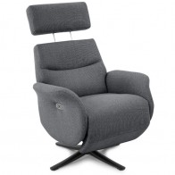 Sillón Relax Eléctrico Giratorio 360º Modena Marengo