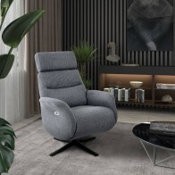 Sillón Relax Eléctrico Giratorio 360º Modena Marengo