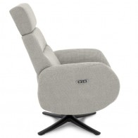 Sillón Relax Eléctrico Giratorio 360º Modena Beige