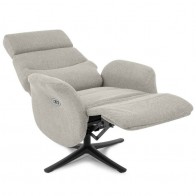 Sillón Relax Eléctrico Giratorio 360º Modena Beige