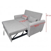 Sofá Cama Ciro Gris Mobelcenter