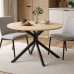 Mesa Redonda Comedor Fija Wako Madera 120 cm Mobelcenter