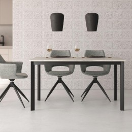 Mesa Comedor Fija Garda Madera 120 cm Mobelcenter